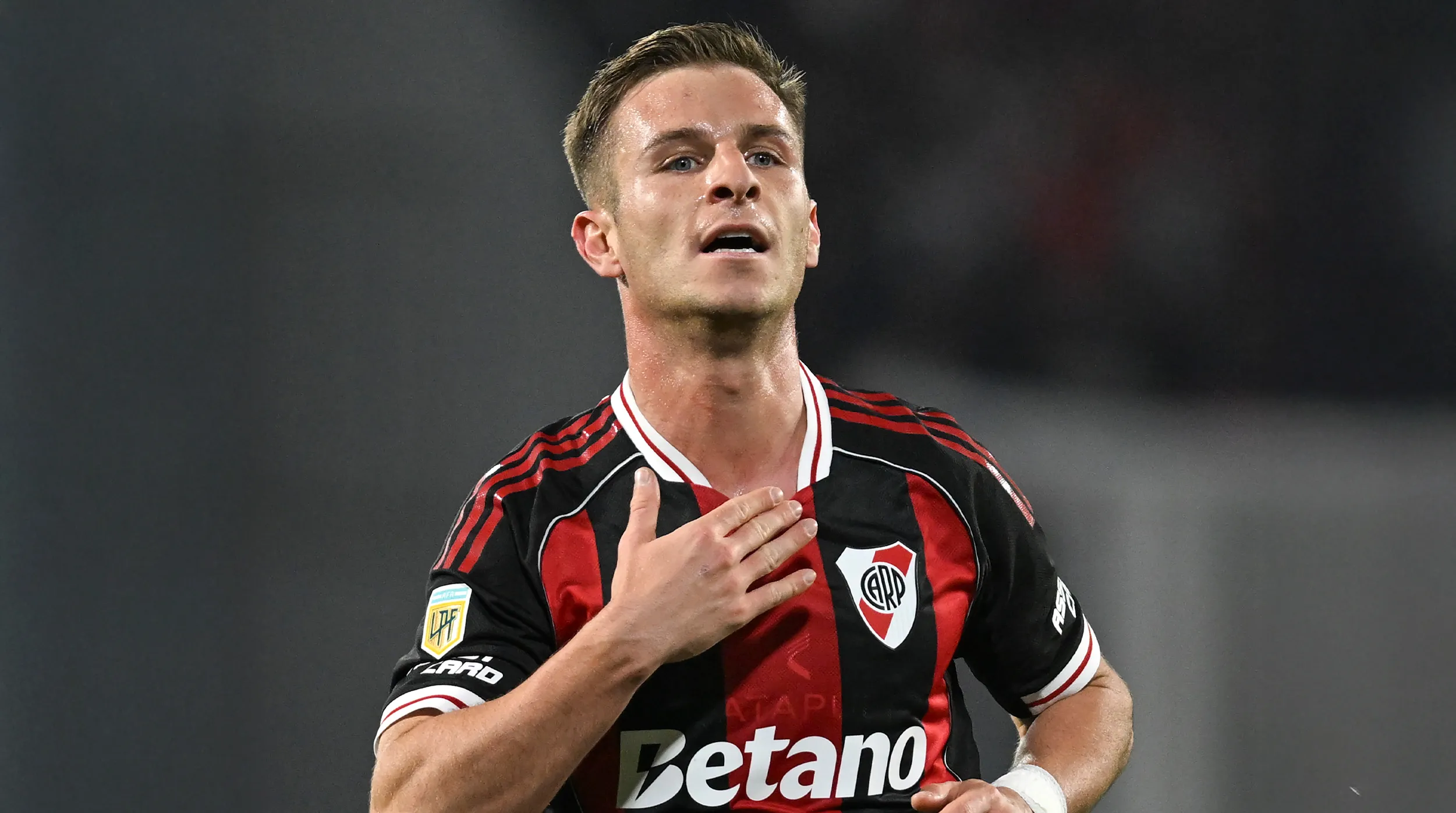 Giuliano Galoppo es baja en River por lesión.