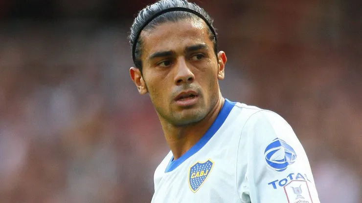 Walter Erviti, durante su estadía en Boca.