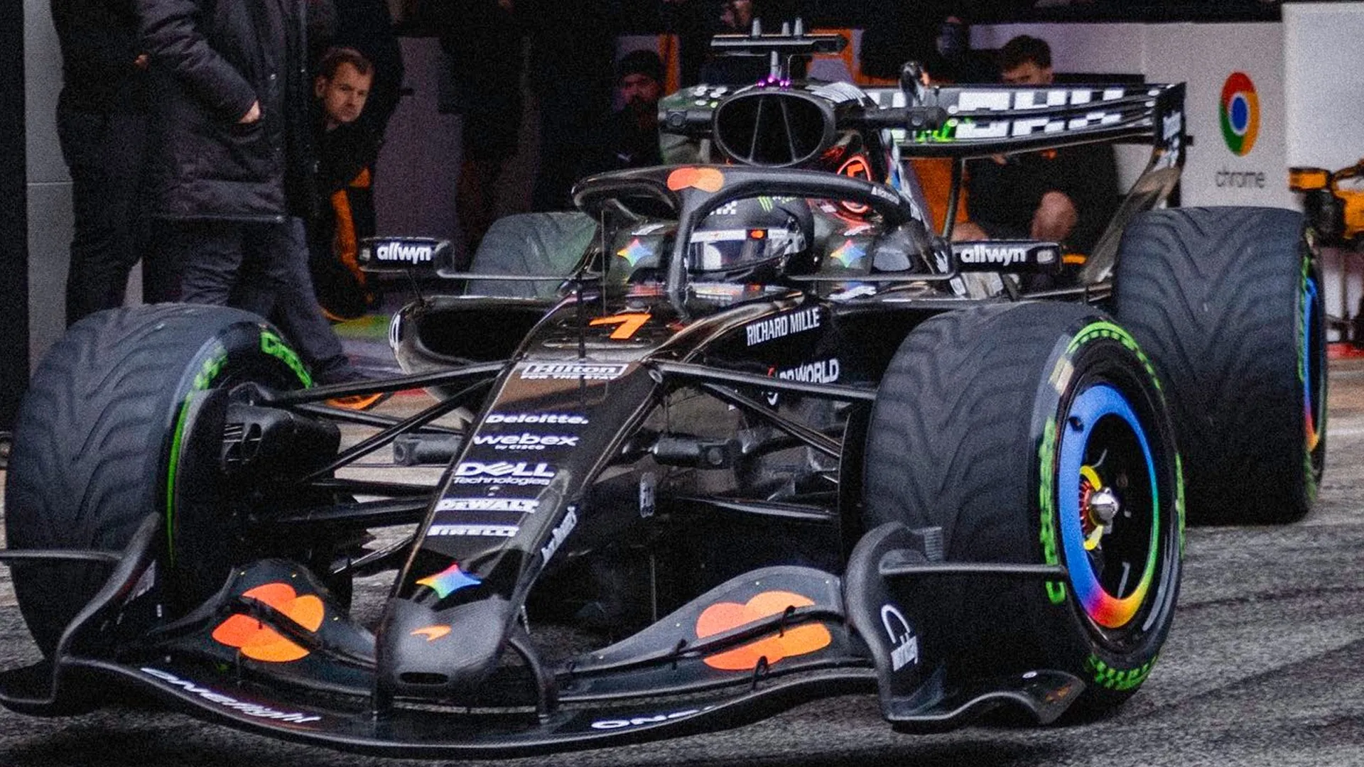 Norris destacó que habrá que administrar la potencia eléctrica mucho mejor en 2026. (Prensa McLaren)