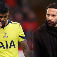 Rio Ferdinand destruyó con 2 palabras a Cuti Romero tras su expulsión en Manchester United vs. Tottenham