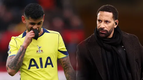 Rio Ferdinand destruyó con 2 palabras a Cuti Romero tras su expulsión en Manchester United vs. Tottenham