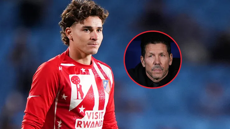 Simeone volvió a referirse al presente de Julián Álvarez