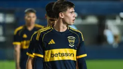 Santiago Dalmasso, durante su estadía en Boca.
