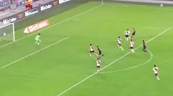 Tiago Serrago abrió el marcador en Núñez.