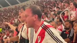 Los hinchas de River se mostraron muy enojados con los jugadores.