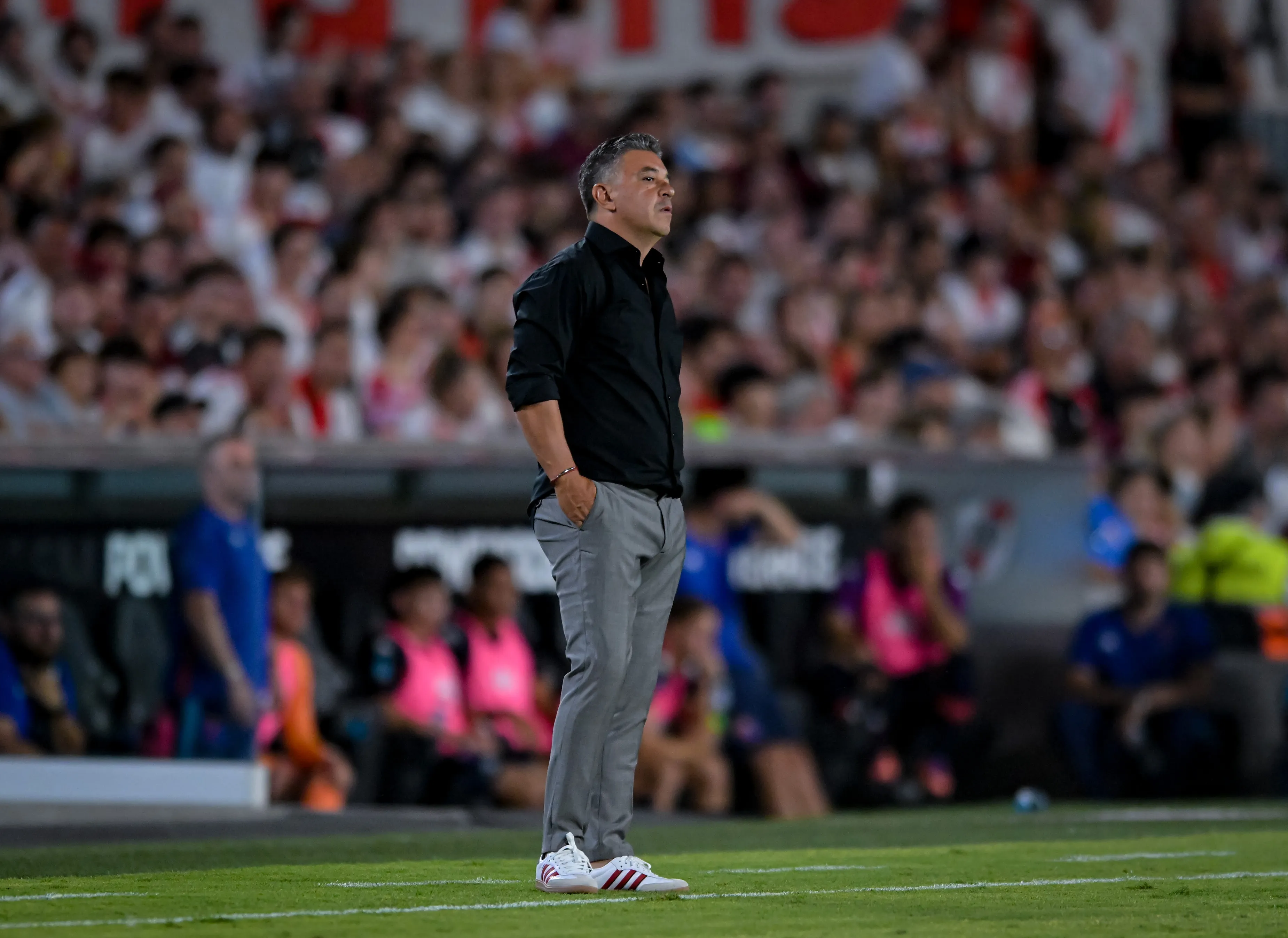 Marcelo Gallardo, director técnico de River Plate. (Getty Images)
