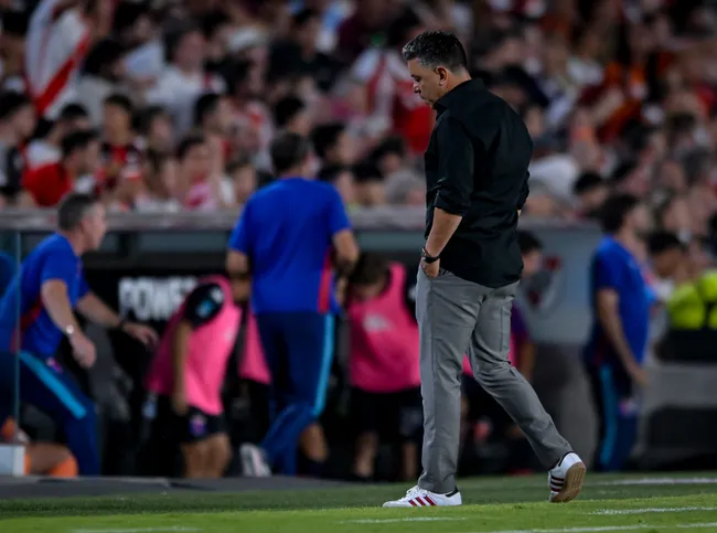 Marcelo Gallardo, director técnico de River Plate. (Getty Images)