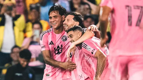 Lionel Messi anotó un gol para Inter Miami ante Barcelona SC.
