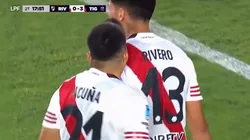 Marcos Acuña se enojó con Lautaro Rivero.