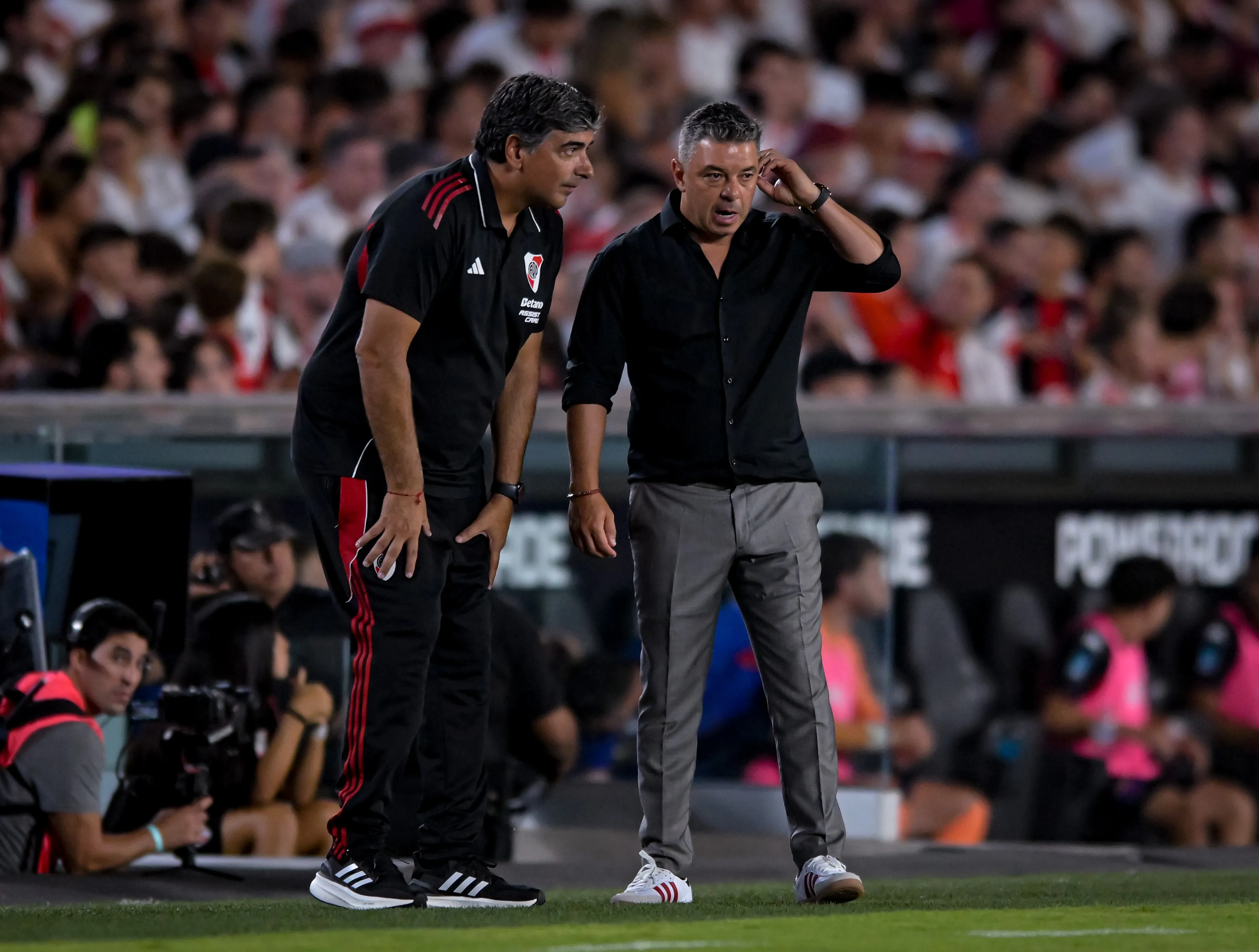 Biscay y Gallardo. (Foto: Getty).