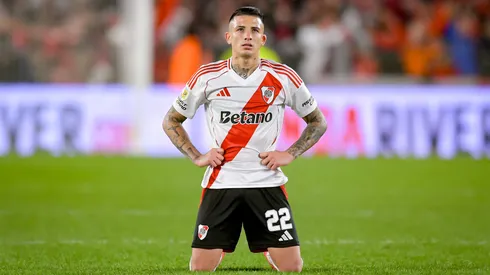 Kevin Castaño, mediocampista colombiano de River Plate.

