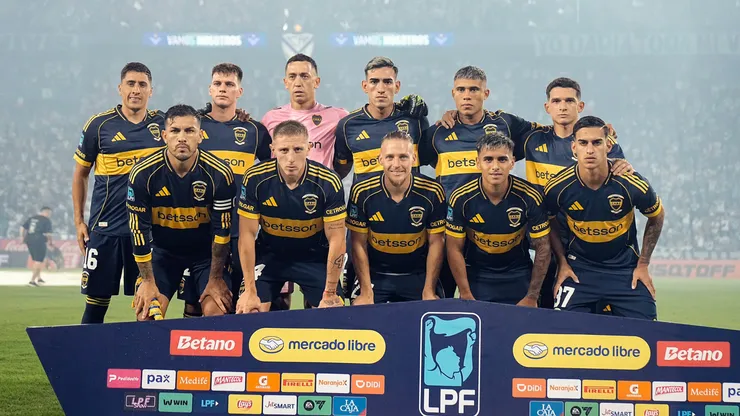 El equipo titular de Boca ante Vélez por el Torneo Apertura 2026.
