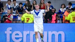 Matías Pellegrini, el héroe de la noche en Liniers.