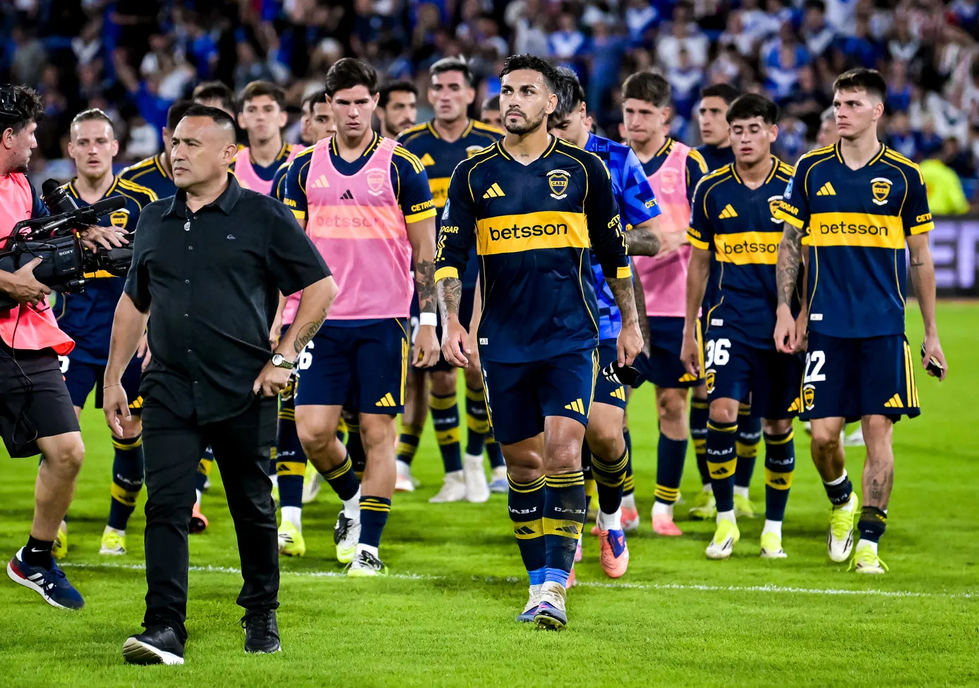 Boca se va del Amalfitani tras caer ante Vélez. (Foto: Getty).