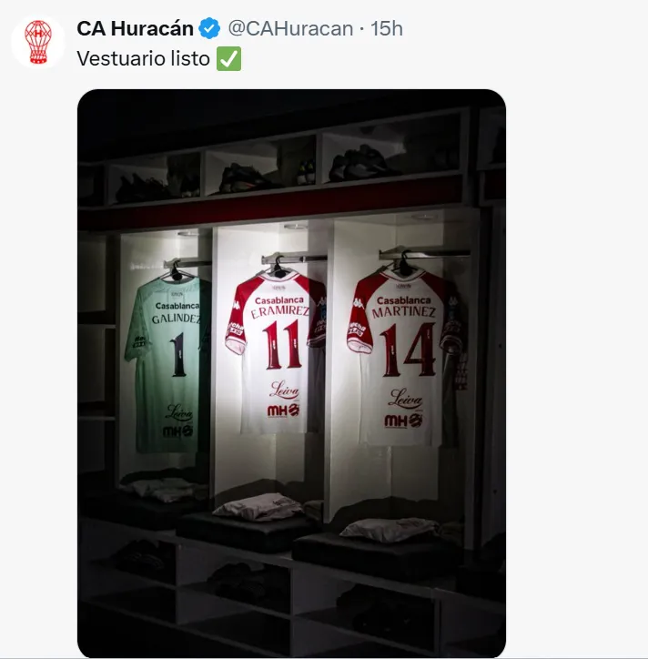 La chicana de Huracán a San Lorenzo.