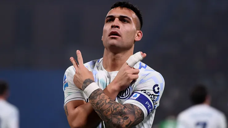 Lautaro Martínez, con su gol al Sassuolo, se convirtió en el tercer máximo goleador en la historia del Inter de Milán.