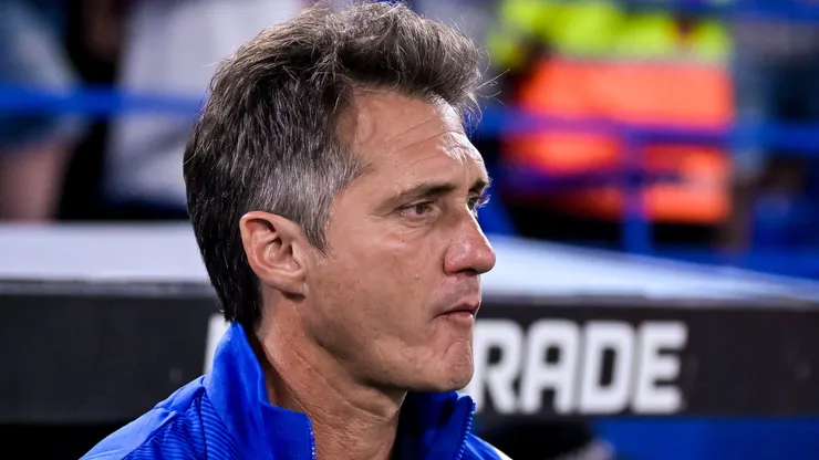 Guillermo Barros Schelotto, entrenador de Vélez.