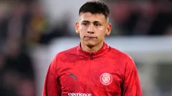 El Diablito Echeverri quedó en la mira de los hinchas de Girona.