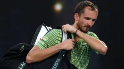 Daniil Medvedev, eliminado con polémica en la primera ronda de Rotterdam.