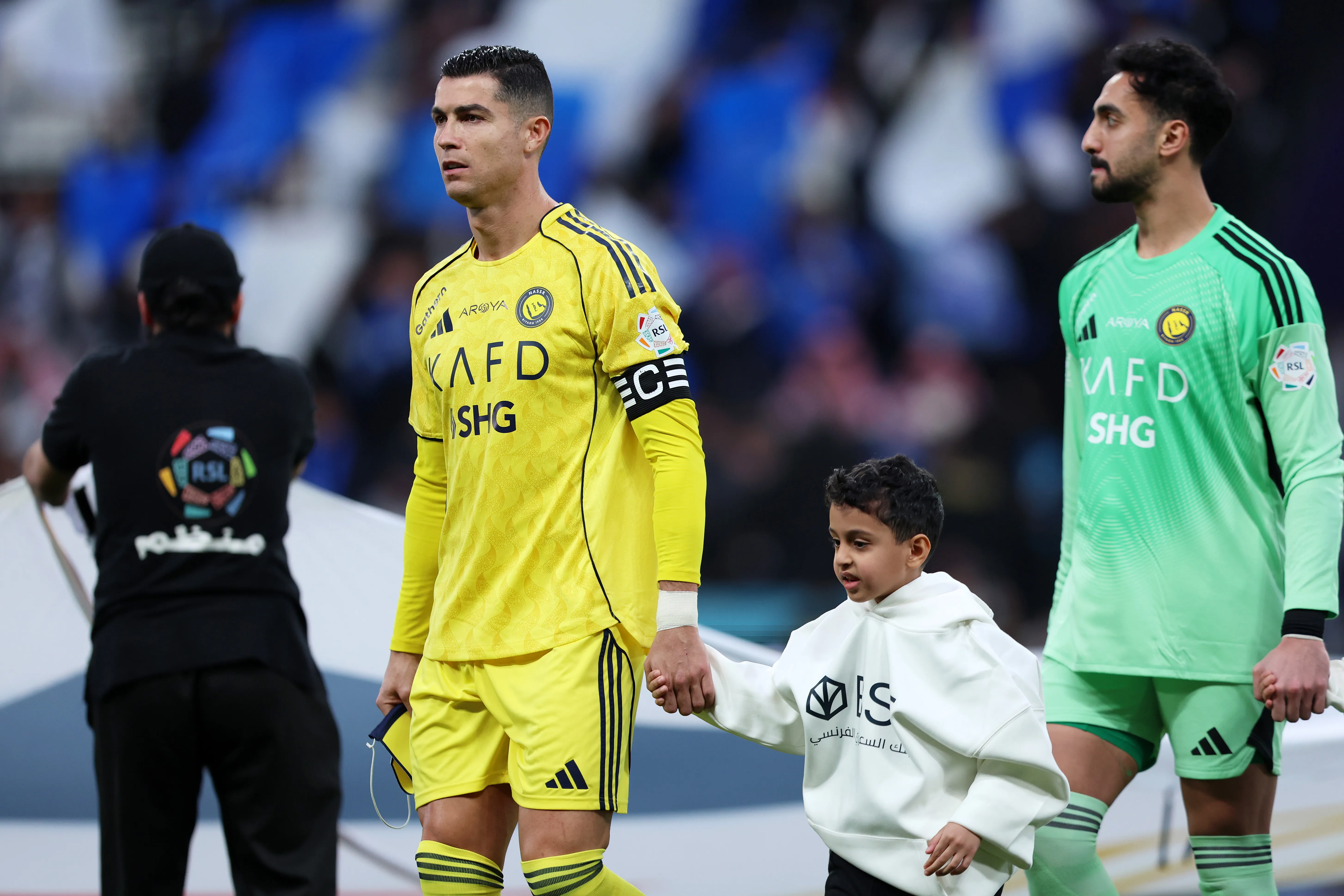 Cristiano Ronaldo, astro portugués de Al Nassr. (Getty Images)