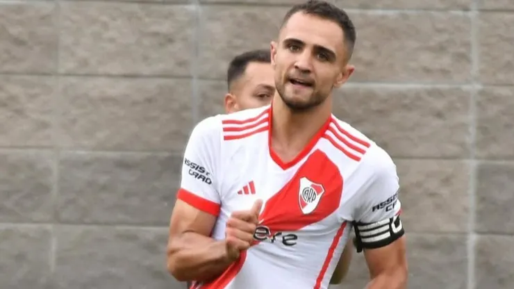 Leandro Peña Biafore en su paso por River.