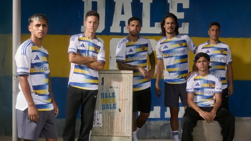 Boca presentó su nueva camiseta.
