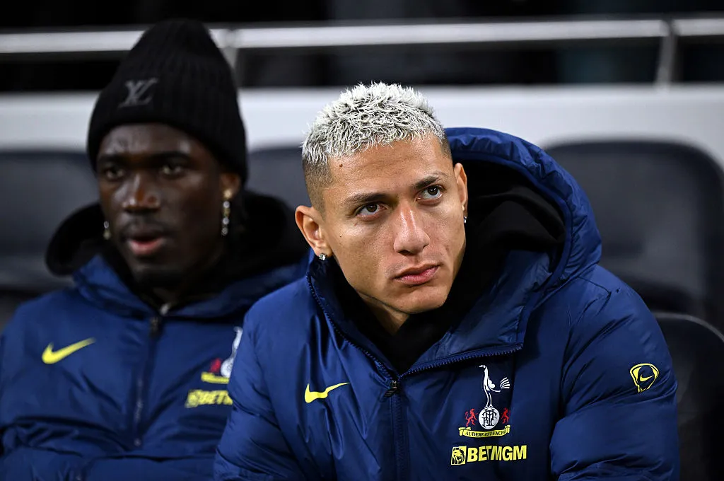 Richarlison, actualmente lesionado, piensa en Arabia o Turquía en caso de dejar Tottenham. (Getty)