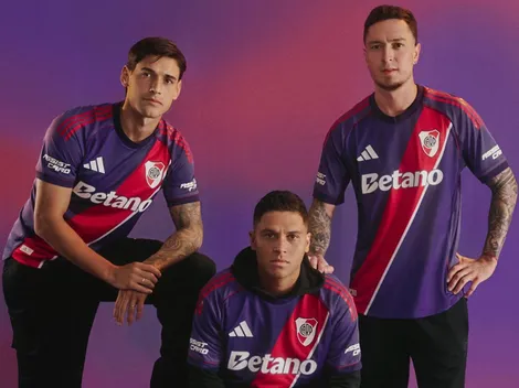La nueva camiseta violeta de River