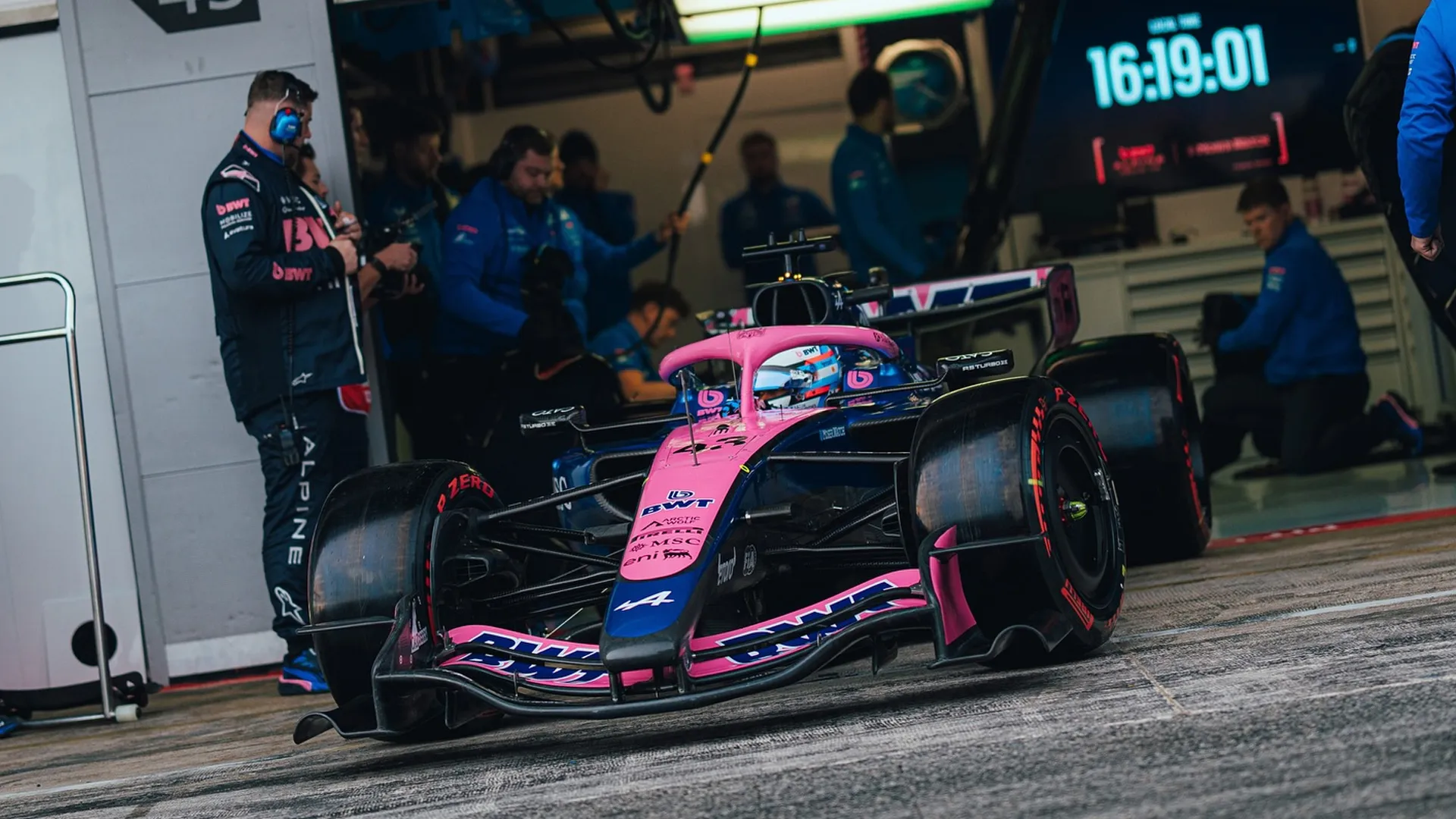 El A526 volverá a salir a pista en Bahréin. Una nueva oportunidad para Colapinto y Gasly. (Prensa Alpine)