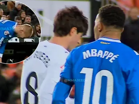 El insulto de Mbappé a Mastantuono en medio del triunfo ante Valencia