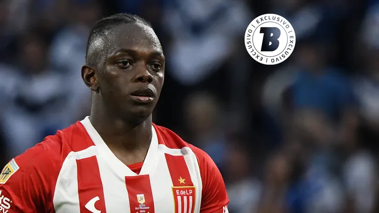 Edwuin Cetré, jugador de Estudiantes.