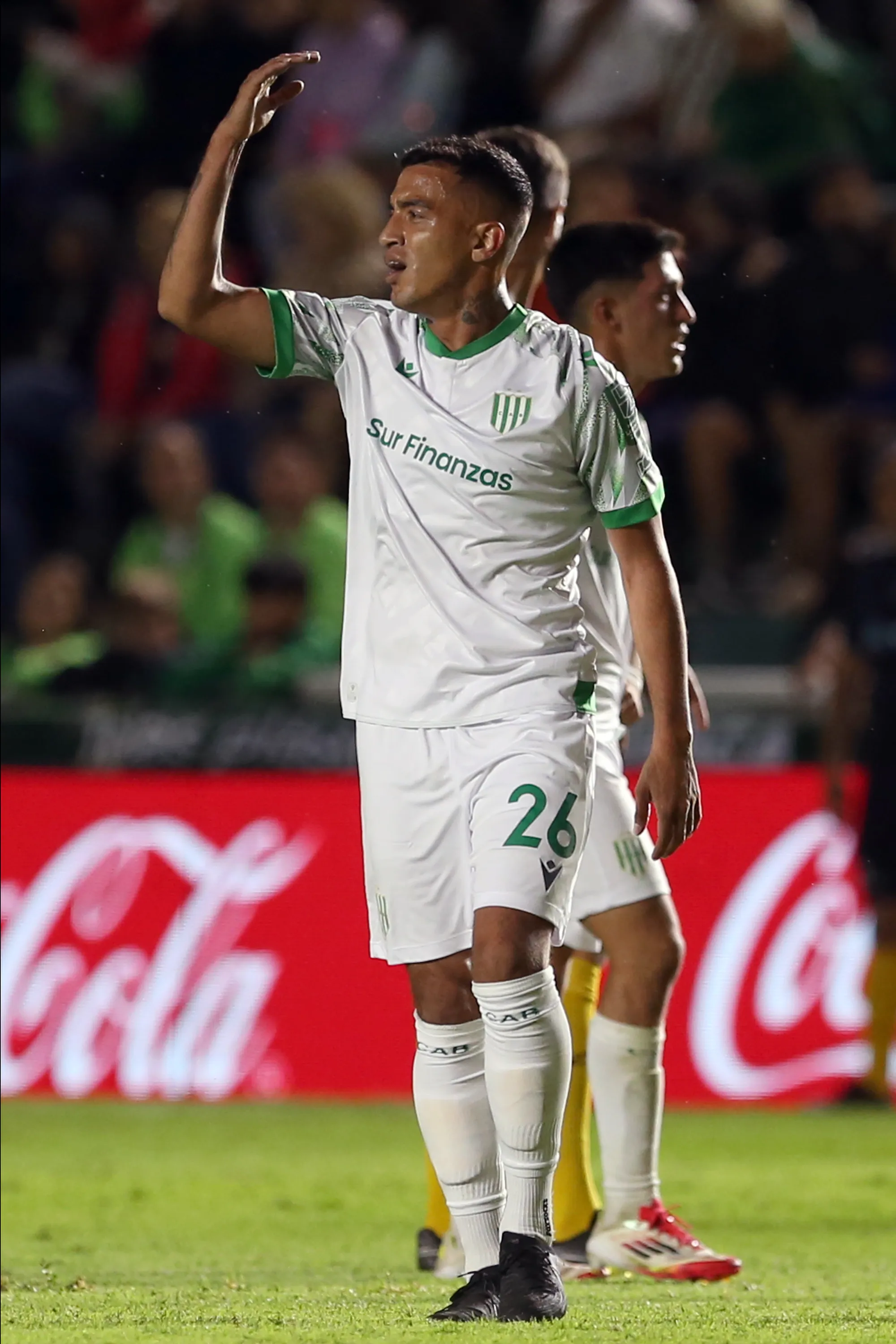 Lolo Miranda en Banfield. (Foto: Getty).