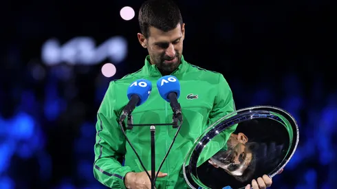 La organización confirmó la baja del serbio.
