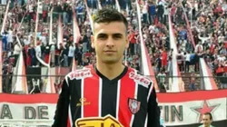 Matías Rosso en su paso por Chacarita.