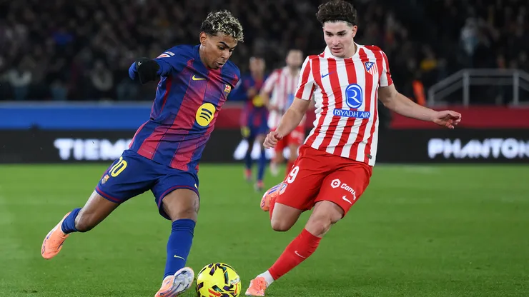 Atlético de Madrid vs. Barcelona por la Copa del Rey.