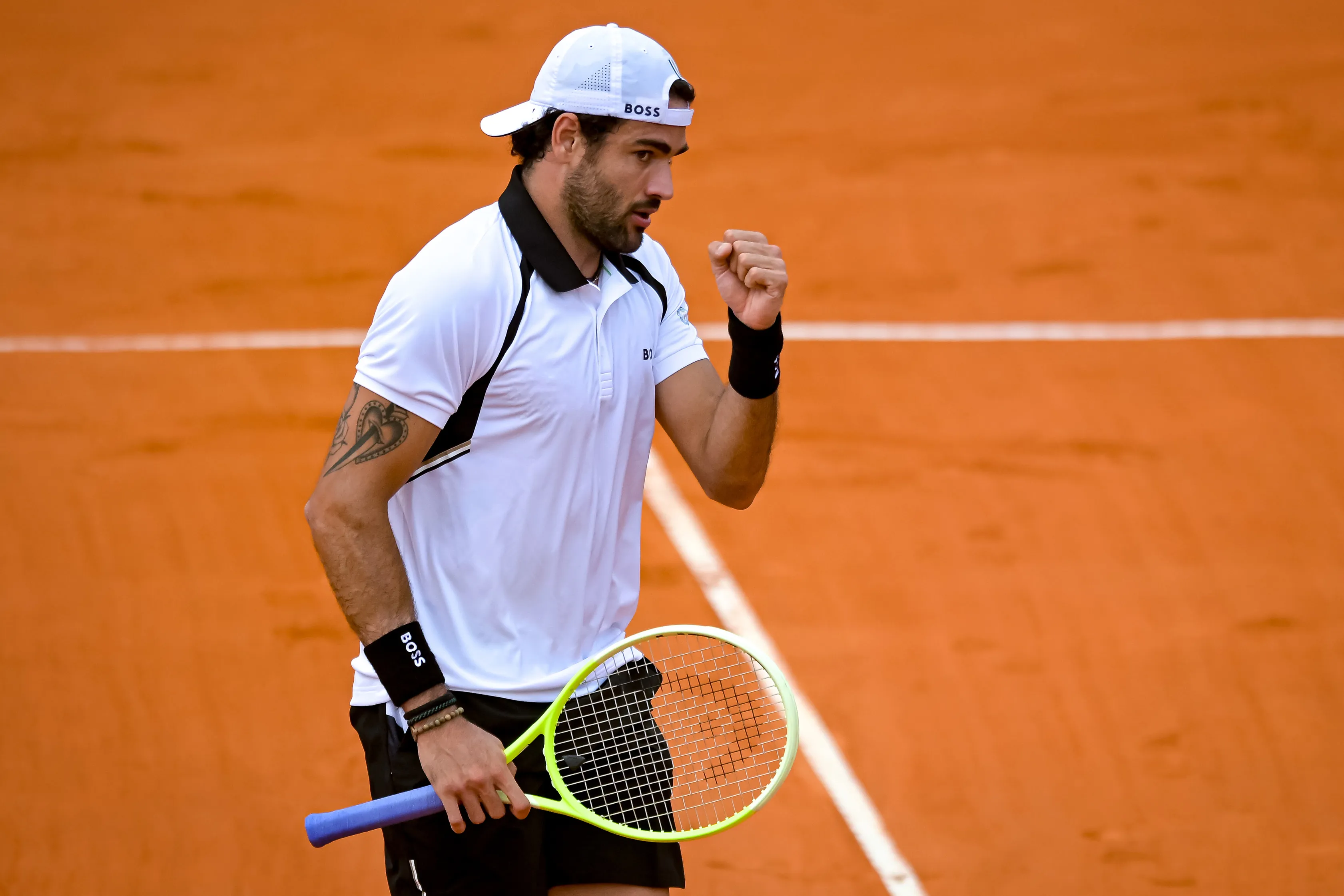 Matteo Berrettini en Buenos Aires. (Foto: Getty).