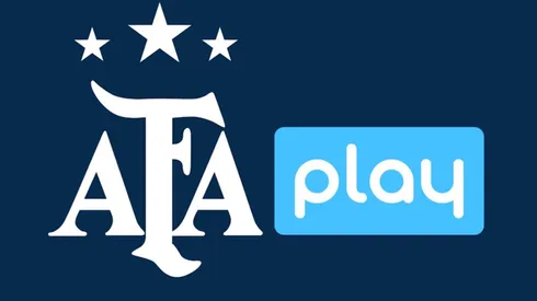 El logo oficial de AFA Play.
