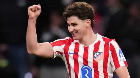 Julián Álvarez anotó ante Barcelona.