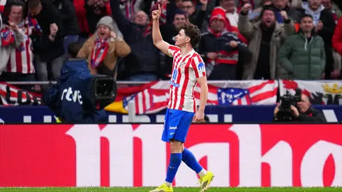 El festejo de Julián Álvarez.