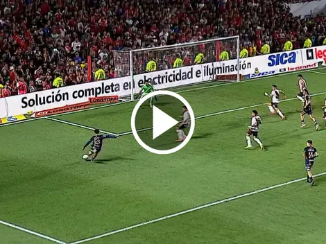 Ley del ex: el gol de Hernán López Muñoz para el 1 a 0 de Argentinos Juniors a River