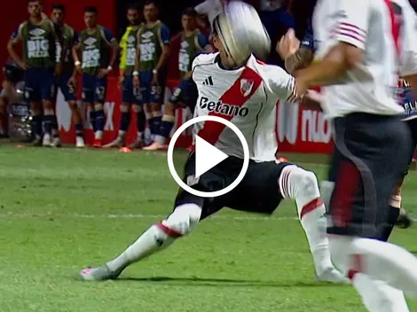 La escalofriante lesión de Juan Carlos Portillo en River vs. Argentinos