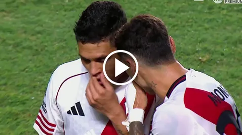 El tenso cruce entre Gonzalo Montiel y Juan Fernando Quintero tras la derrota de River ante Argentinos