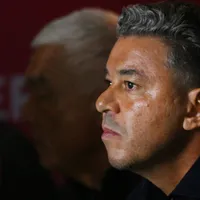 No se vio en TV: el desolado gesto de Gallardo luego del gol de López Muñoz a River