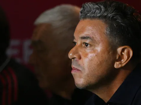 No se vio en TV: el desolado gesto de Gallardo luego del gol de López Muñoz a River