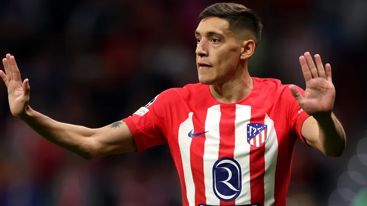 Nahuel Molina, defensor argentino de Atlético de Madrid.