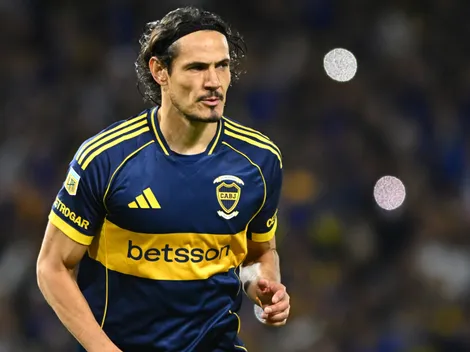 Primera vez en 2026: Edinson Cavani concentra en Boca