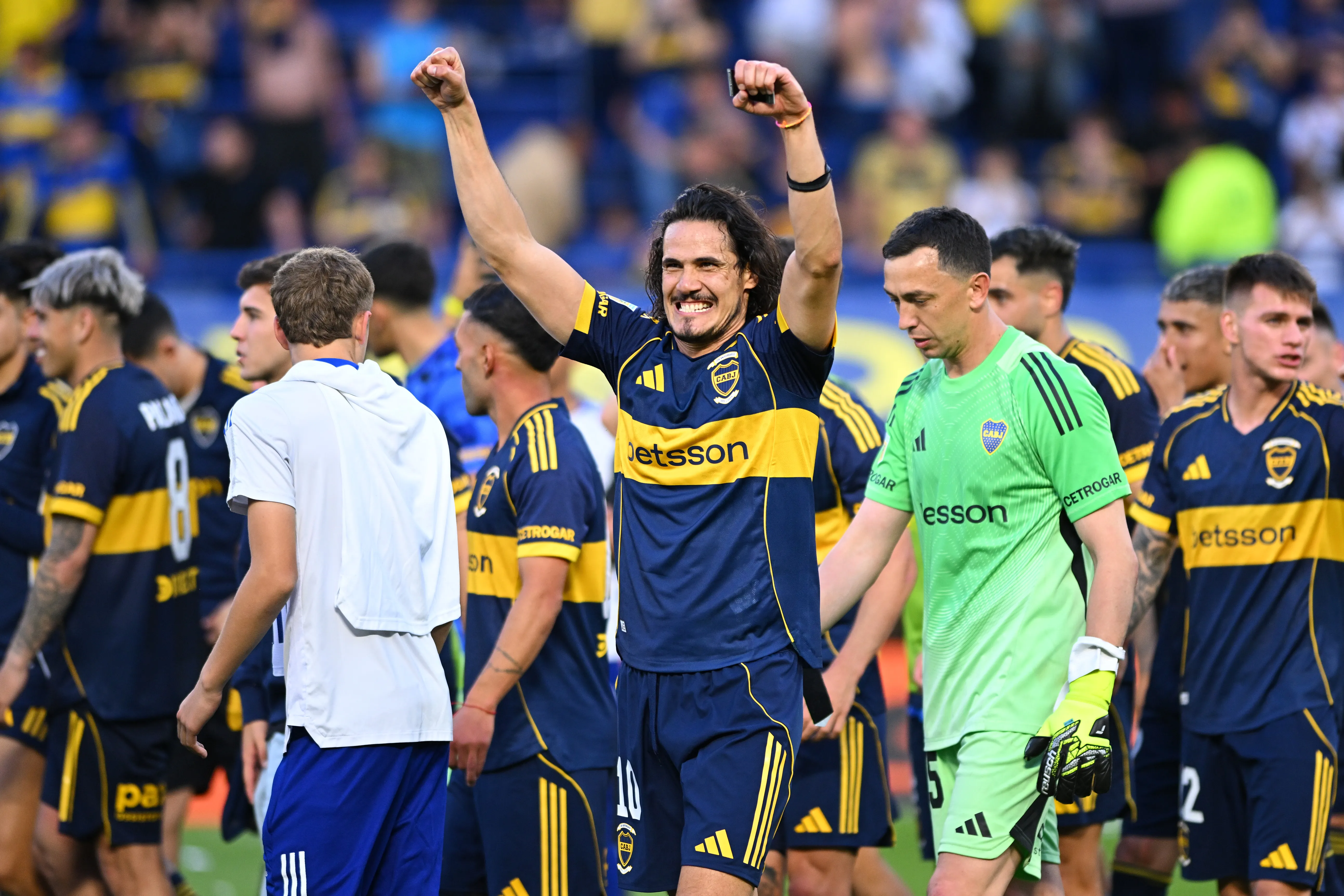 Edinson Cavani, delantero uruguayo de Boca Juniors. (Getty Images)