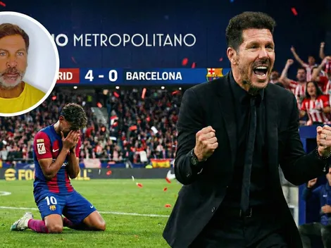 Desprecian la paliza al Barcelona porque es el Cholo Simeone y no Bielsa: LTA para todos