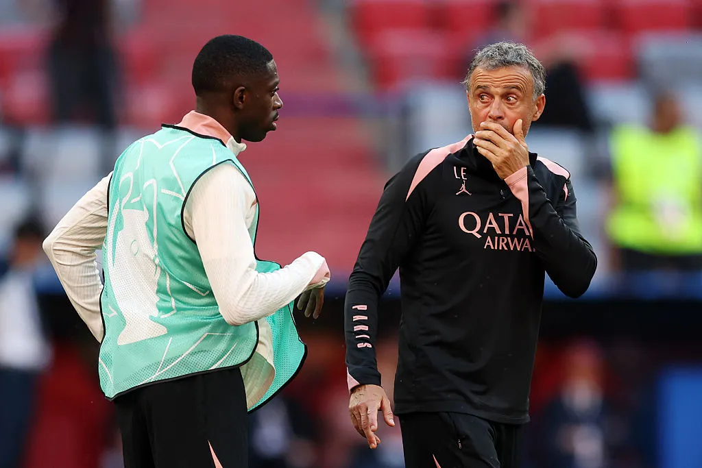 Luis Enrique dejó claras las cosas en PSG. (Getty)