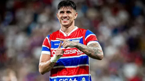 Adam Bareiro, delantero paraguayo de Fortaleza.